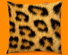 Animal Skin Leopard Funky Sofa Cushion 45x45cm