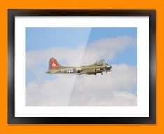 B 17 Flying Fortress Boeing Plane Framed Print