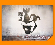 Banksy Bomb Hug Poster