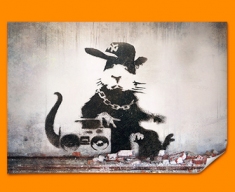 Banksy Rap Rat Poster