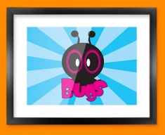 Bugs Framed Print