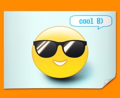 Cool Emoticon Poster