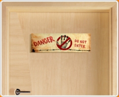 Do Not Enter Children's Bedroom Door Sign
