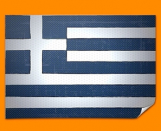 Greece Flag Poster