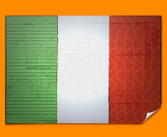 Italy Flag Poster