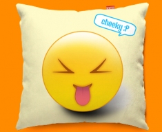 Cheeky Emoticon Funky Sofa Cushion