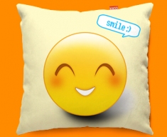 Smile Emoticon Funky Sofa Cushion