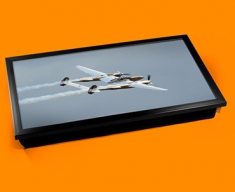 Lightning Lockheed Plane Cushion Laptop Tray
