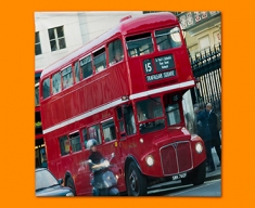 London Bus Napkins (Set of 4)