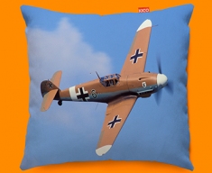 Me 109 Messerschmitt Plane Sofa Cushion