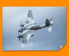 Mosquito de Havilland Plane Poster
