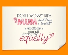 Mum Typography Poster