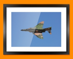 QF 4E Phantom Plane Framed Print