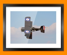 SE5a Royal Aircraft Factory Plane Framed Print