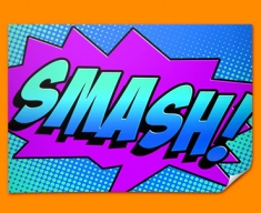 SMASH Comic SFX Poster