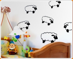 Sheep Set 1 Wall Sticker