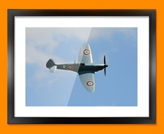 Spitfire Supermarine Plane Framed Print