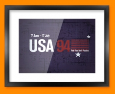 USA 94 Flag Framed Print
