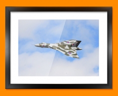 Vulcan Avro Plane Framed Print