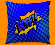 Comic BOFF Funky Sofa Cushion 45x45cm
