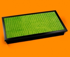 Green Snake Animal Skin Laptop Lap Tray