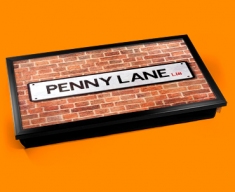 Penny Lane Street Sign Laptop Lap Tray