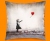 Banksy Heart Balloon Sofa Cushion 45x45cm